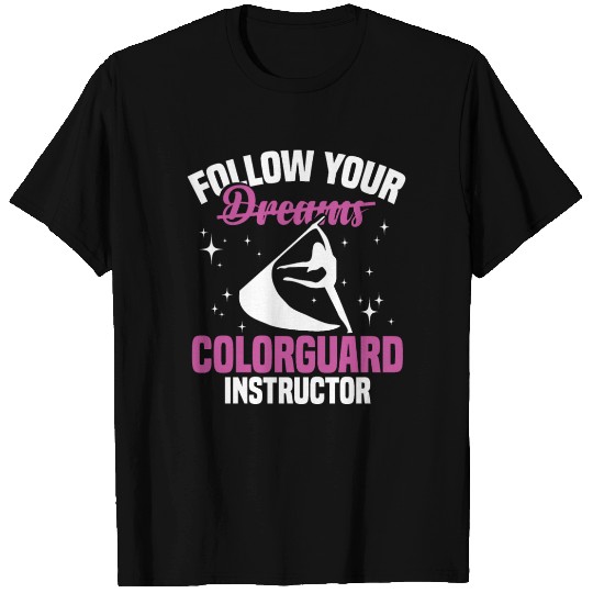 Winter Guard Instructor Colorguard Captain Gift T Shirts
