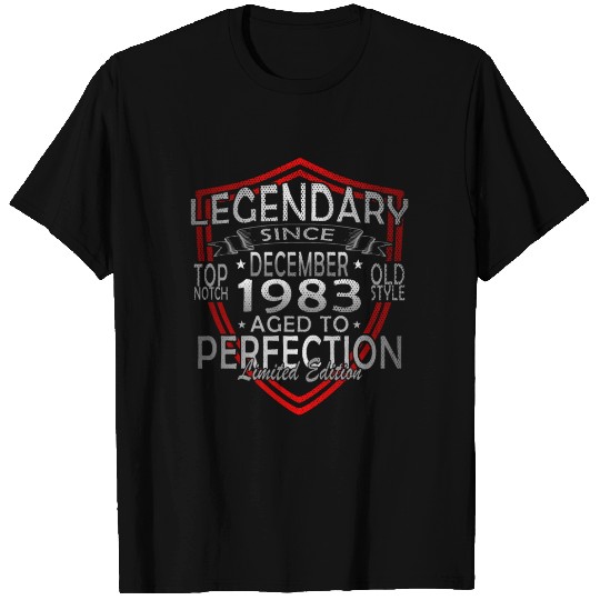 40th birthday Original December Year 1983 T Shirts