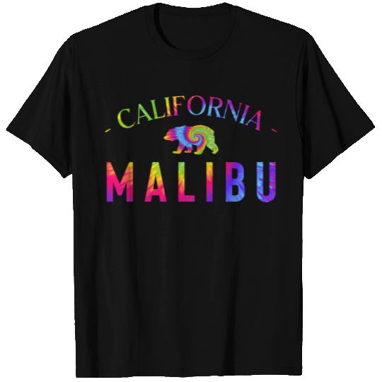 Malibu California Bicycle Club In a Tie Dye Design T Shirts