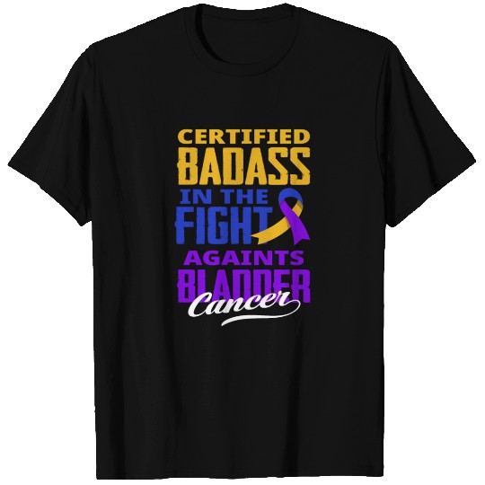 Fighter Warrior Bladder Cancer Awareness T Shirts