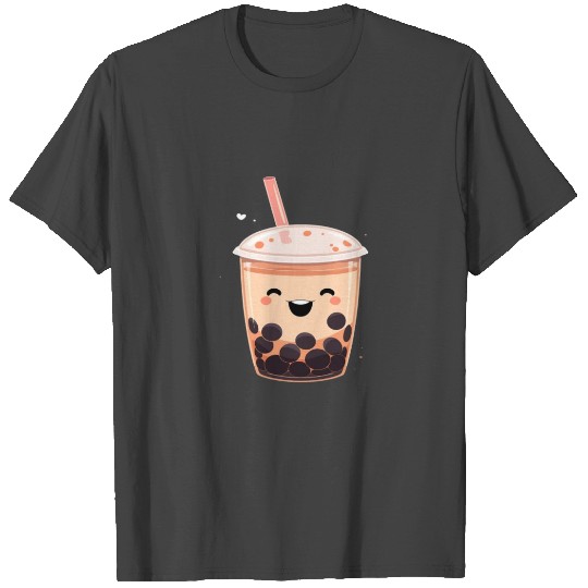 Boba Tea Bubble Milk Tea Kawaii Anime T Shirts
