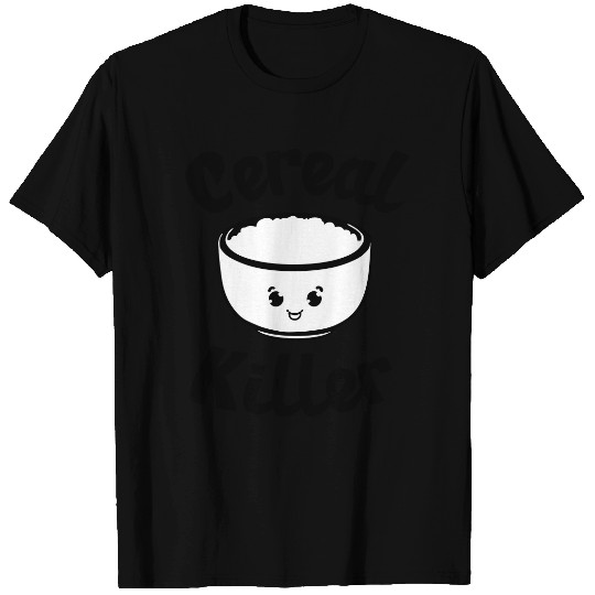cereal killer funny chibi quote T Shirts