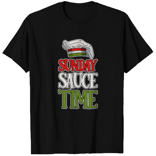Sunday Sauce Time 4 T Shirts