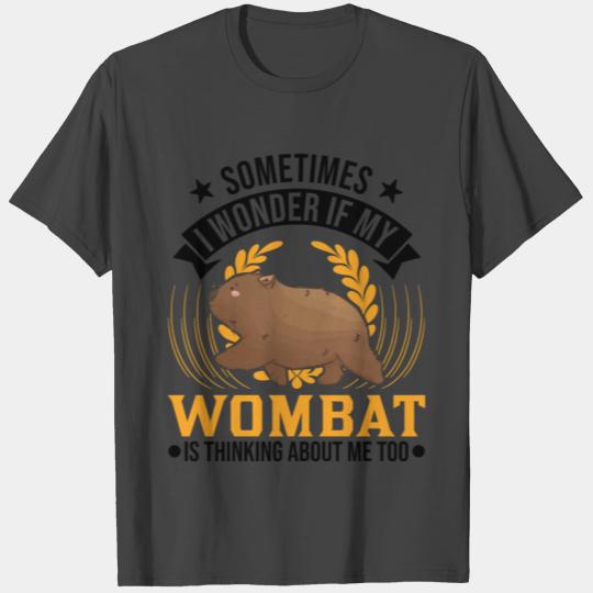 Australian Wombat Gift T Shirts