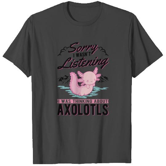 Axolotl Gift Salamander T Shirts