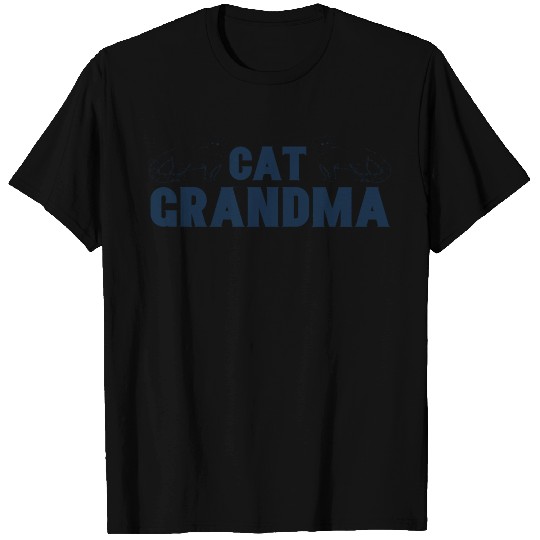 Cat Grandma Design For Cat Owner T Shirts