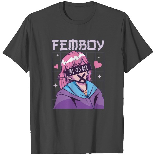 Femboy Crossdressing Crossdresser MTF Anime T Shirts