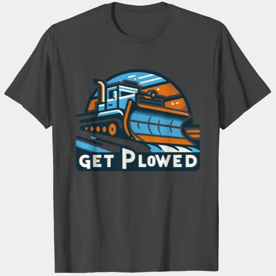 Winter Wonderland Snowplow Community Services T Shirts