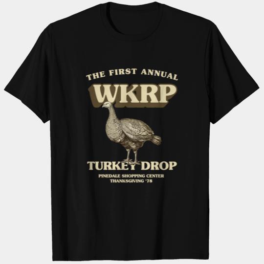 WKRP Turkey Drop T Shirts