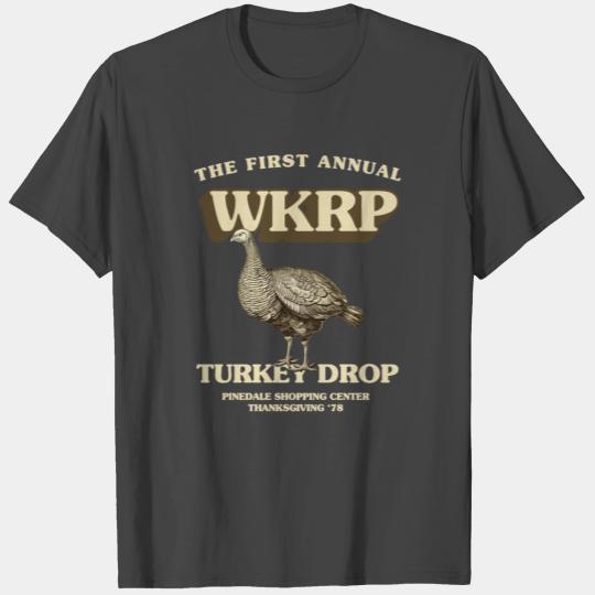 WKRP Turkey Drop T Shirts