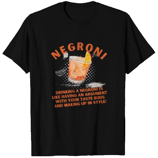 Negroni Cocktail Longdrink T Shirts