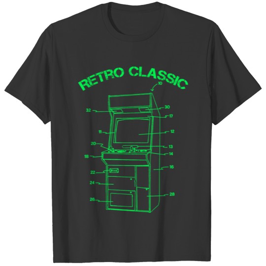 Retro Classic Gaming T Shirts