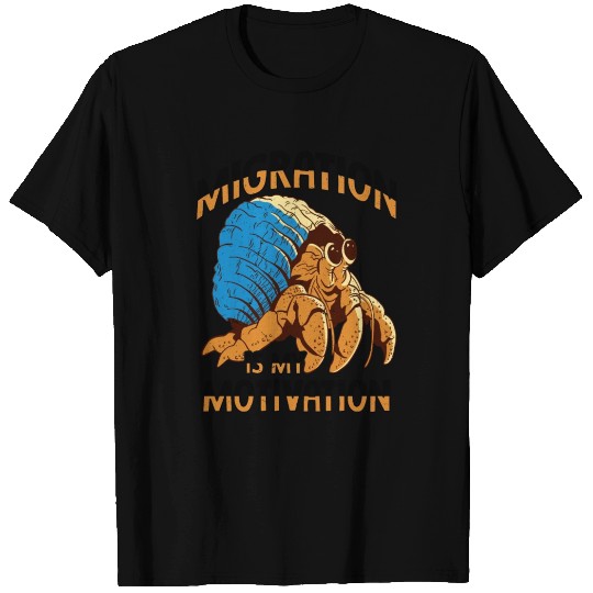Sea Creature Seafood Shells Hermit Crab Lover T Shirts