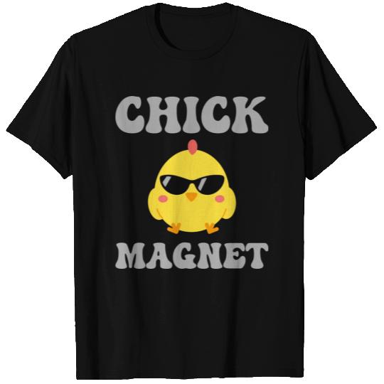 Funny Easter Day Chick Magnet For Boys Kids Men T Shirts