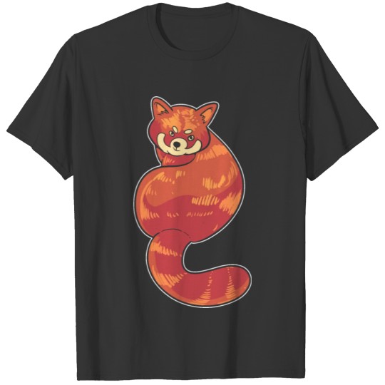 Cute Red Panda Panda Caretaker T Shirts