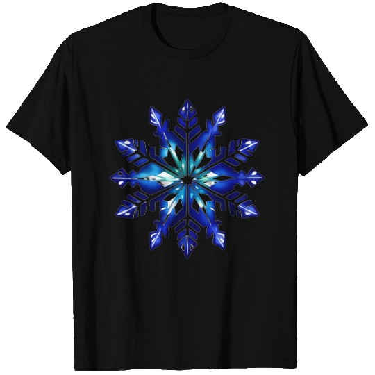 Watercolor snowflake T Shirts