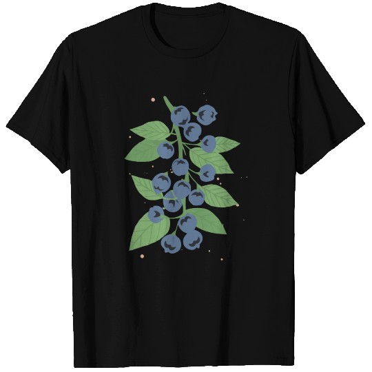 Blueberries On Branch T Shirts