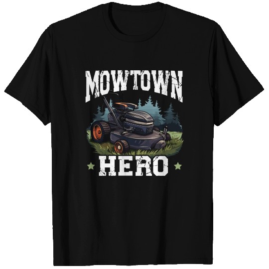 Lawn Mower Lawn Mowing Landscaping Gardening T Shirts