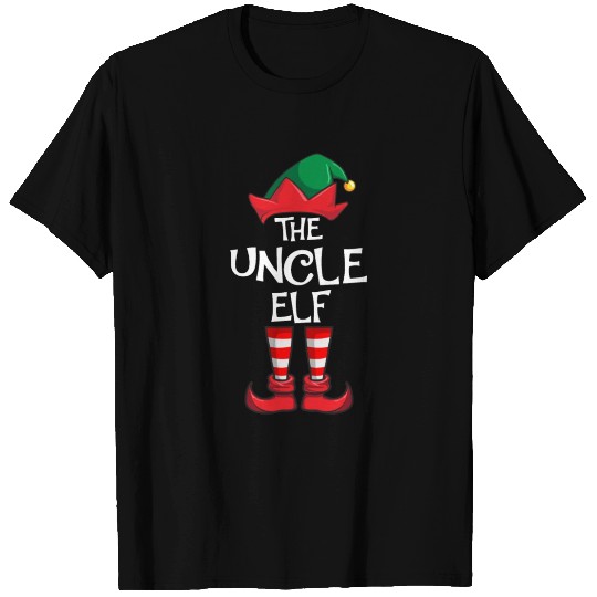 Uncle Elf Matching Family Christmas T Shirts