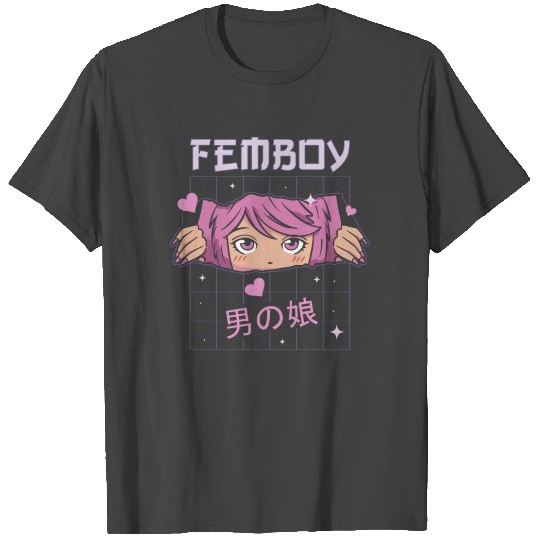 Femboy Crossdressing Crossdresser MTF Anime T Shirts