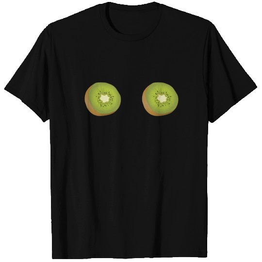 Kiwi Boobs Breasts Bra Funny Women T Shirts