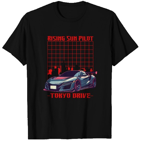 Pilot of the rising sun T Shirts
