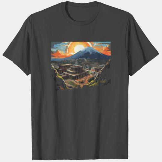 Pompeii History Travel I Love Roman Empire T Shirts