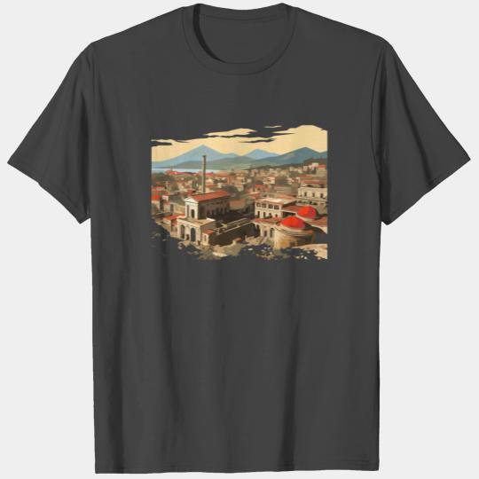 Pompeii History Travel I Love Roman Empire T Shirts