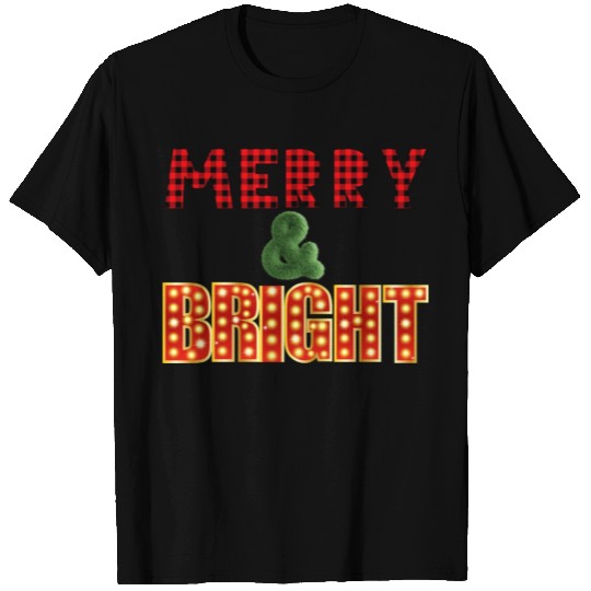 Merry and Bright Design 1 T Shirts