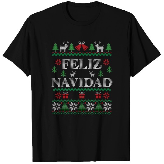 Feliz Navidad Spanish T Shirts