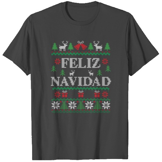 Feliz Navidad Spanish T Shirts
