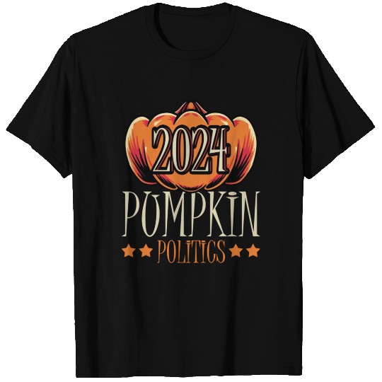 2024 Pumpkin Politics Vote Meme Halloween Voting T Shirts