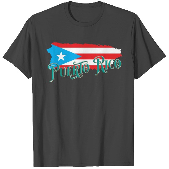 Puerto Rico Isla Del Encanto T Shirts