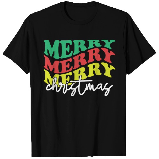 Merry merry merry Christmas, Xmas Design T Shirts