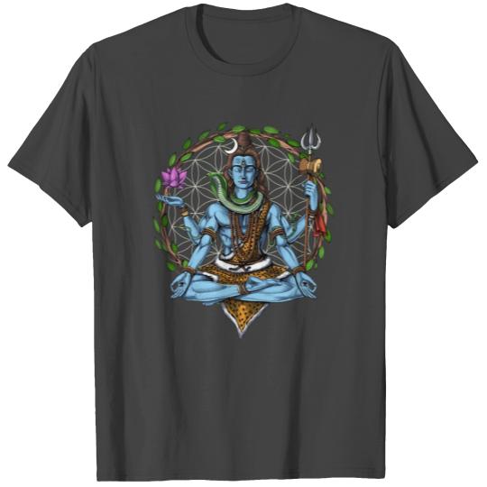 Hindu Shiva Meditation T Shirts