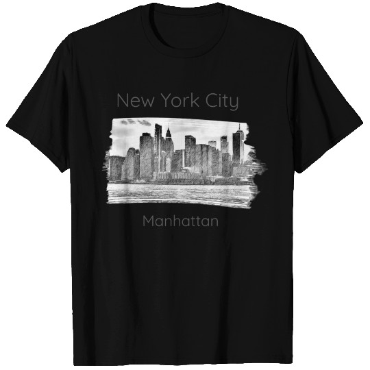 New York City Manhattan T Shirts