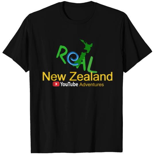 Real New Zealand Adventure YouTube supporter range T Shirts