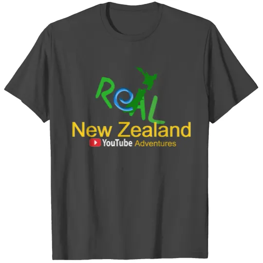 Real New Zealand Adventure YouTube supporter range T Shirts
