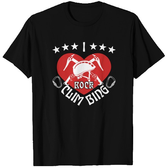I rock climbing T Shirts