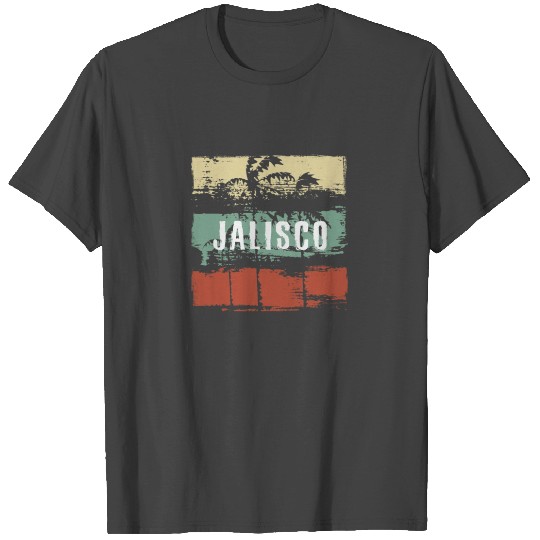 Jalisco Mexico Artistic Vacation Souvenir Abstract T Shirts