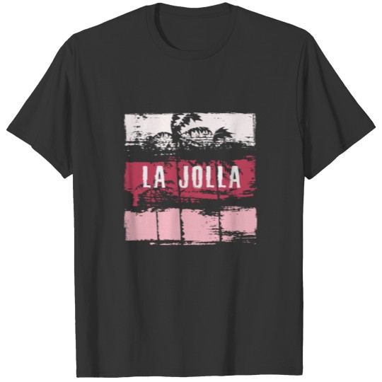 La Jolla California Vacation Souvenir Abstract T Shirts