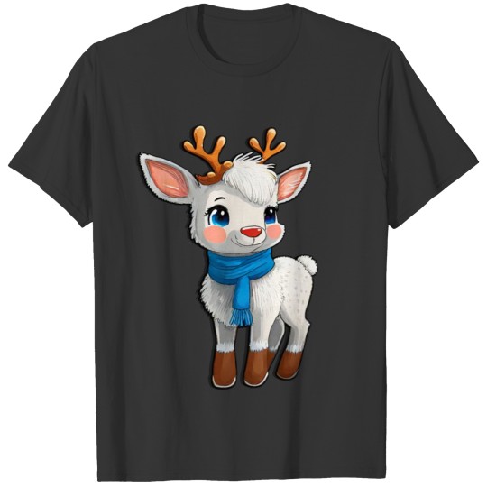 Cute baby reindeer Merry Christmas T Shirts