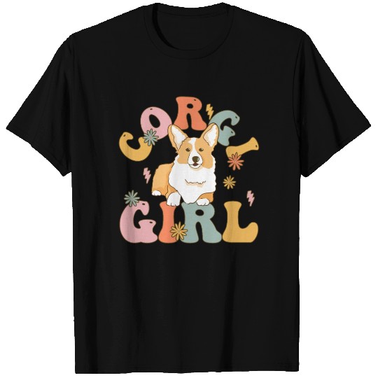 Groovy Female Dog Lover T Shirts