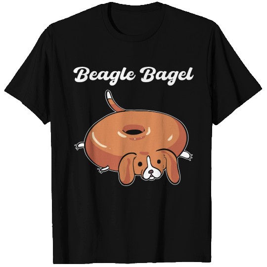 Beagle Bagel Funny Person Gift T Shirts