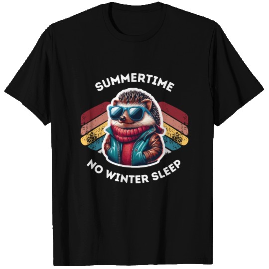Chill Hedgehog Summertime T Shirts