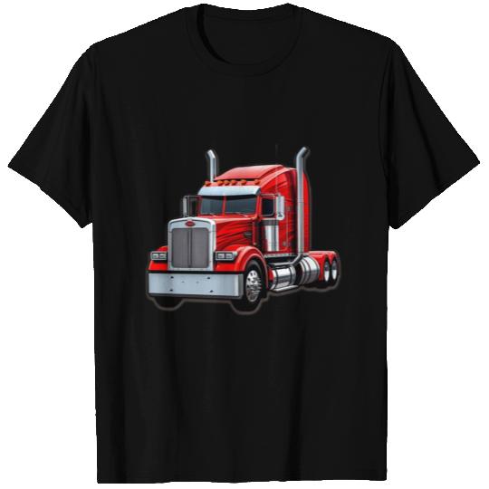 Red clean Peterbilt T Shirts