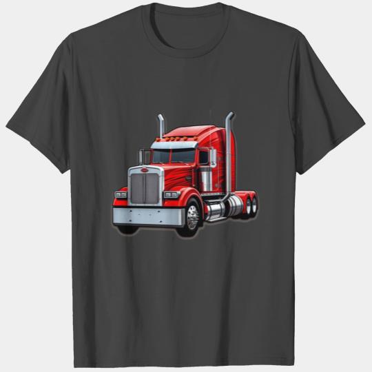 Red clean Peterbilt T Shirts