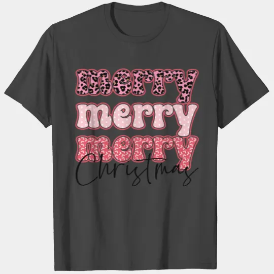 Merry Merry Merry Christmas T Shirts