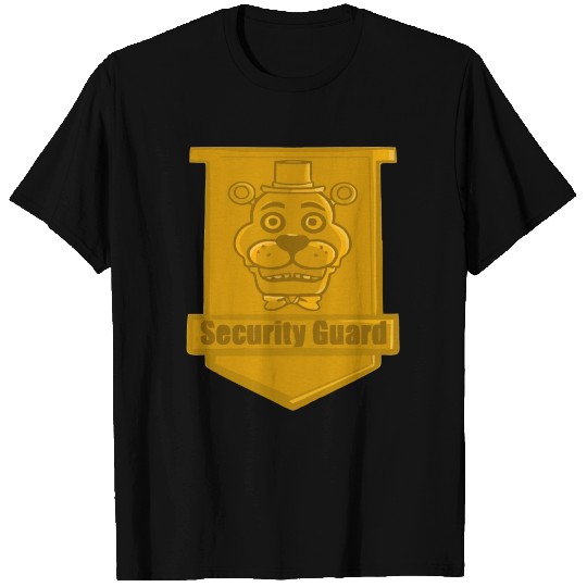 FNAF Security Guard Badge T Shirts