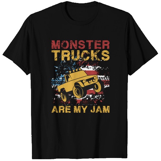 Monster Trucks Are My Jam T Shirts